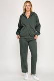 Straight Leg Fleece Sweatpants