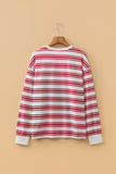 Striped Long Sleeve Pullover