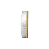 Stainless Steel & Rubberwood Pizza Cutter W Grater