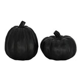 Black Resin Pumpkins