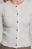 Cable Knit Cardigan