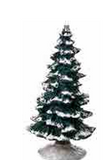 Large Resin Snowy Tree