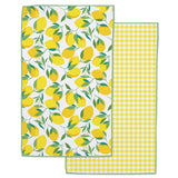 Lemon Fresh Printed Microfiber Dishtowel