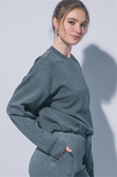 Cropped Crewneck Sweatshirt