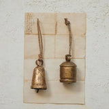 Metal Bell, Antique Gold, 2 Styles