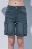 Denim Cargo Short