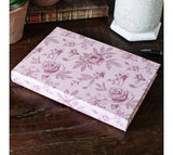 8.4 Lilac Floral Notebook