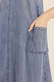 Denim Overall Dress