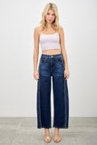 High Rise Low Curve Barrel Leg Jeans