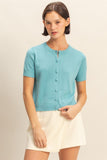 Short Sleeve Cardigan