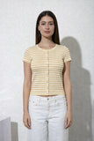 Multi-color Striped Top