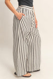 Striped Wide Leg Pants