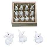 Res Mini Sculpted Bunny Figs In Crate