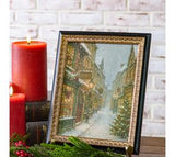 Holiday Town Photo Frame