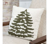 Loop Crochet Tree Pillow