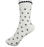 Mini Heart Crew Sock