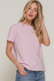 Short Sleeve Striped Tee