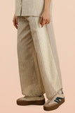 Wide Leg Striped Pants