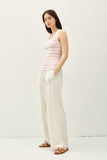 Striped Ribbed Sweater Tank