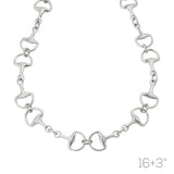 Horse Bit Chain Necklace