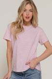 Short Sleeve Striped Tee