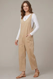 Washed Twill Jumpsuit