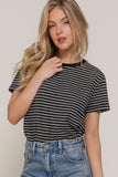 Short Sleeve Striped Tee