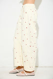 Cherry Print Pants