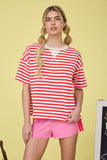 Striped Short Sleeve T-Shirt
