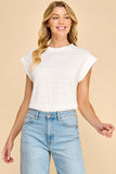 Smocked Cap Sleeve Top