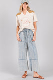 Mineral Washed Terry Knit Pants