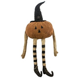 Led Pumpkin Man W/witch Shoes -ts