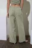 Drawstring Detail Denim Pants