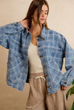 Washed Paid Denim Jacket