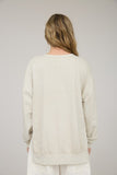Washed Crewneck Top