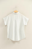 Striped Button-Up Shirt