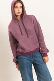 Striped French Terry Hoodie