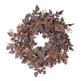 Mini Berry Fall Leaf Wreath