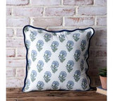 Light Blue Aster Pillow