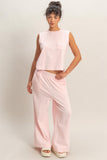 Sleeveless Cotton Top