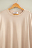 Mineral Washed Oversized Crew Neck Tee
