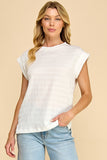 Smocked Cap Sleeve Top