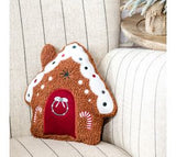 Gingerbread House Pillow