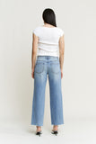 Mid Rise Straight Leg Jeans