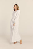 White Floral Maxi Dress