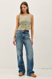 Soft Washed Tencel Vest