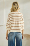 Sally Stripe Loose Fit Top