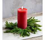 Pine Candle Ring 6.5"