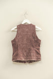 Mineral Washed Sleek Vest