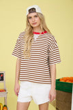 Striped Short Sleeve T-shirt